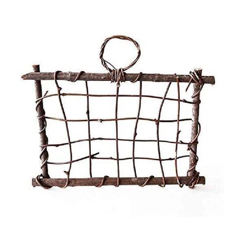 Rustic Style Air Plant Frame Holder Air Plant Rattan Frame - 图2