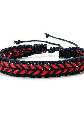 Bohemia Style Weave For Woman Men Cotton Handmade Bangles