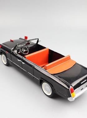 红旗敞篷轿车模型复古手工艺品酒吧橱窗收藏摆设客厅怀旧装饰摆件