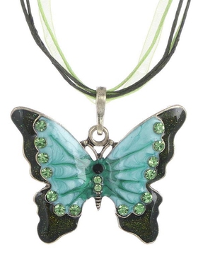 Vintage choker Hot Ethnic Style Butterfly Alloy Necklace项链