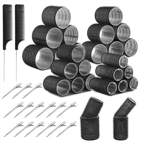 Hair Rollers set Self Grip Hair Curlers Hair Roller Heat - 图1