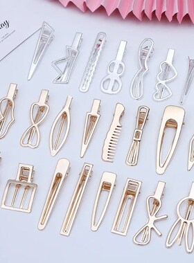 50 Pieces/Lot Various Metal Alligator Hair Clip Hairpin Barr