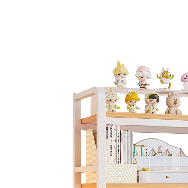 Desktop storage rack grid computer desk student desk hole plate iron storage rack study desk bookshelf