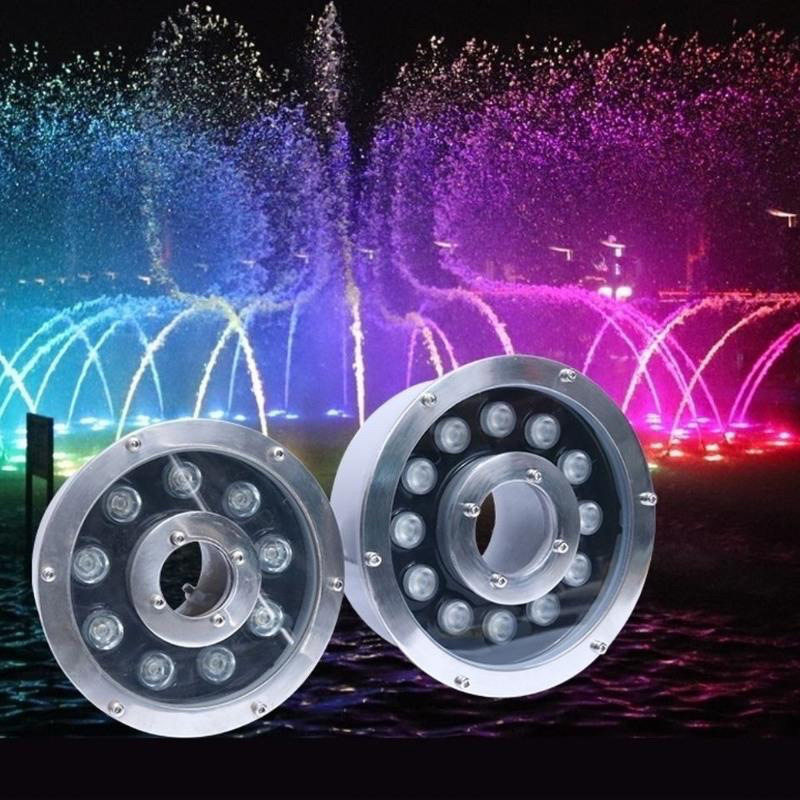 喷泉灯涌泉灯水底灯鱼池灯水池灯水下灯led防水七彩景观水下射灯,淘宝优惠券,粉丝福利购,淘宝优惠卷
