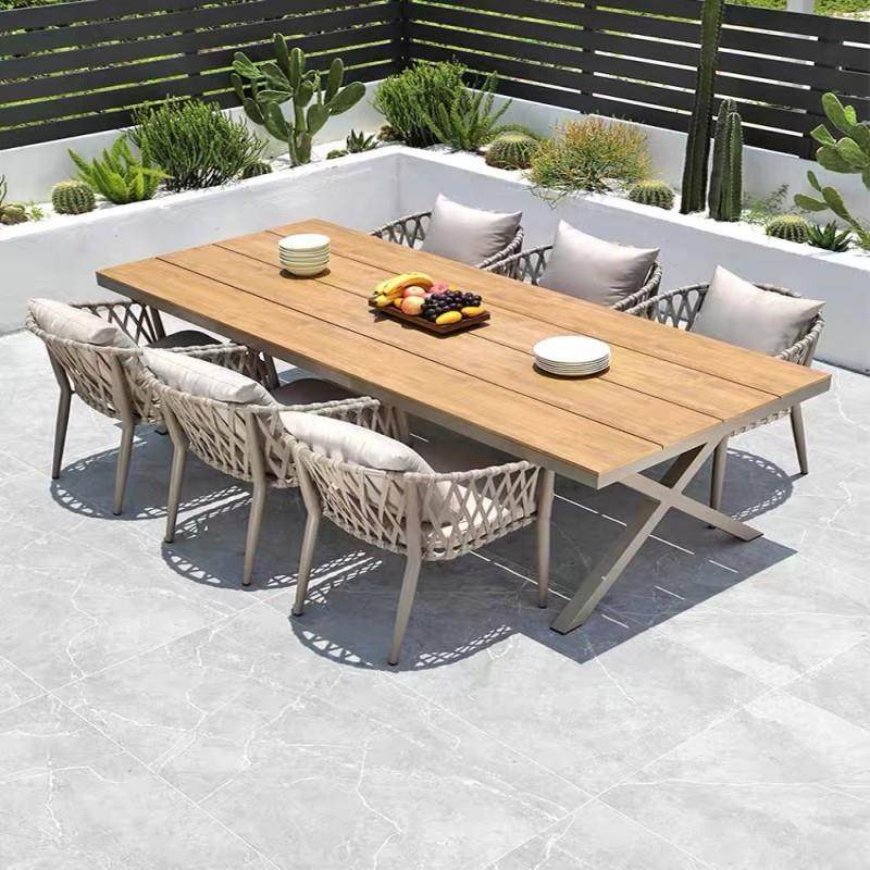 户外桌椅室外别墅休闲藤编椅铝合金组合防水防晒露台花园庭院阳台,淘宝优惠券,粉丝福利购,淘宝优惠卷