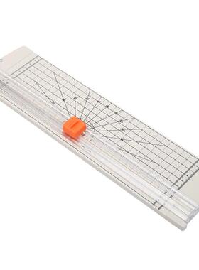 Portable Paper Cutter Plastic Base Office Home Stationery Kn