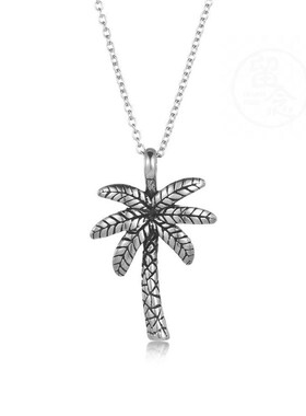 。Personalized design exquisite two-color coconut tee Neckla