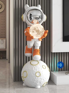 创意宇航员落地大型摆件客厅沙发边卧室酒店会所乔迁新居装饰品