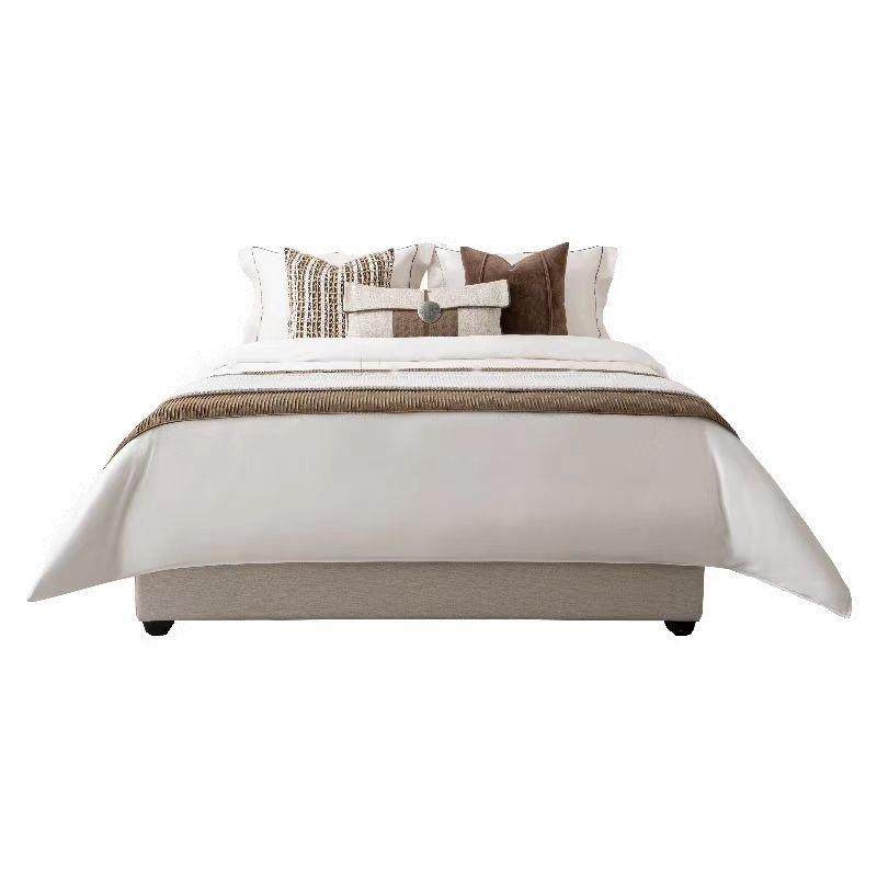 诧寂风样板间床品软装家具展厅床上用品样板房民宿法式多件套,淘宝优惠券,粉丝福利购,淘宝优惠卷