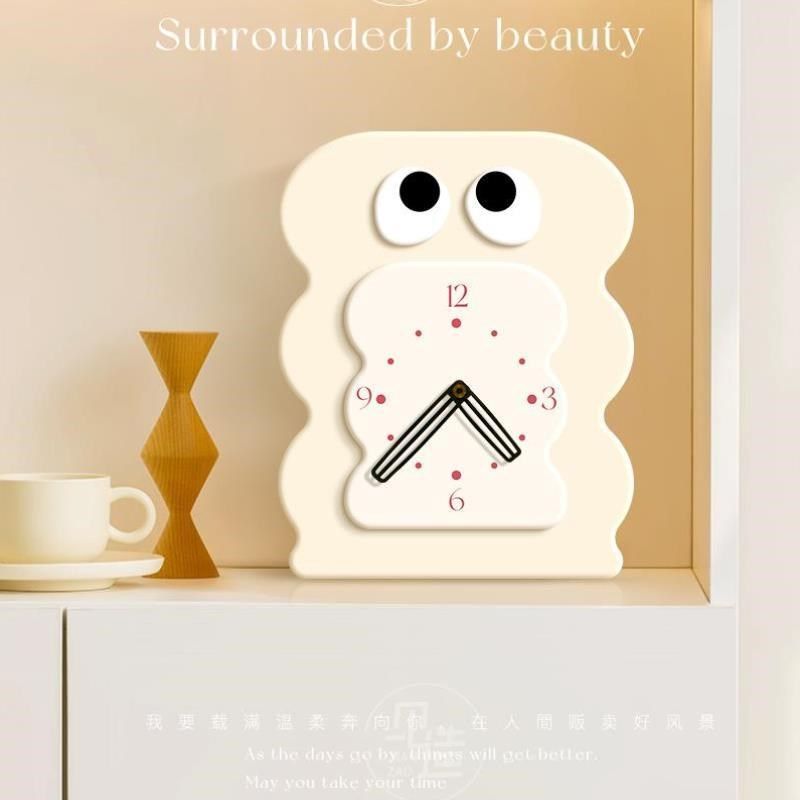 创意卡通儿童房钟表装饰画入户玄关时钟挂画卧室床头柜超静音摆画,淘宝优惠券,粉丝福利购,淘宝优惠卷