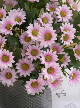 Autumn Beautiful Artificial Flowers Silk Daisy DIY Home Gard