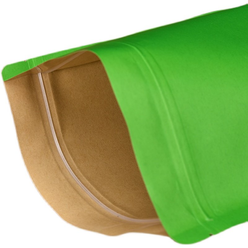 茶叶包装袋子半斤加大一斤牛皮纸拉链自立密封防潮绿茶红茶储存袋,淘宝优惠券,粉丝福利购,淘宝优惠卷