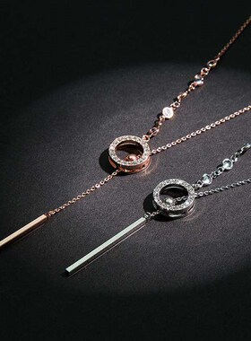 Sweater Chain Womens Long All-match Simple High-end Autumn