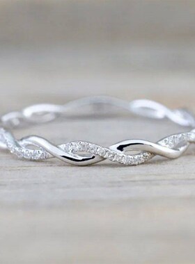 Ins Tide Adjustable Stainless Steel Rings For Women Simple T