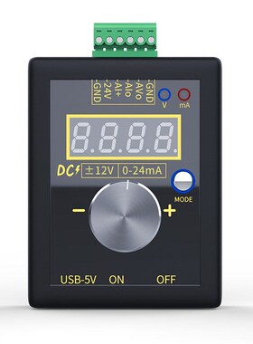 Digital 4-20mA 0-10V Voltage Signal Generator 0-20mA Current
