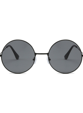 2020 Retro Round Pink Sunglasses Woman Brand Designer Sun Gl