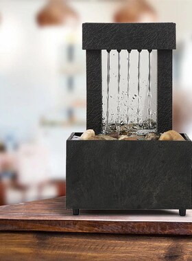 Tabletop Fountain Battery/Usb Operated Mini Indoor Water Fou