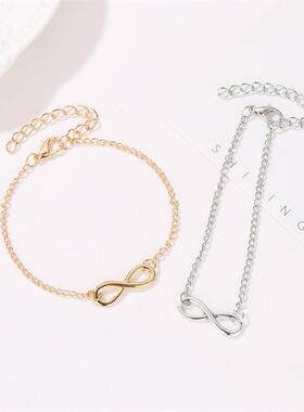 L040 Hot Minimalist Punk Vintage Bijoux Fashion Charm Infini