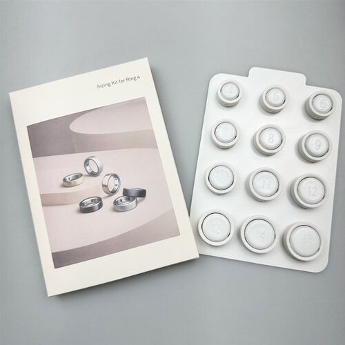 Oura Ring 4 Sizing Kit戒指尺寸套件参考测量手指大小匹配器工具 - 图0