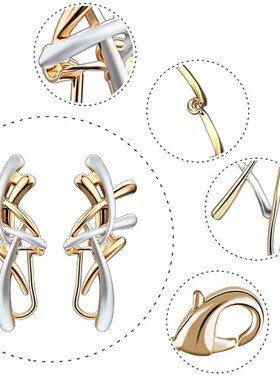 Women Luxury Necklace Ear Studs Set Wedding Bridal Girls Cha