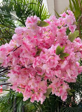 80CM Imitation Cherry Blossom Artificial Flower Silk Cloth L