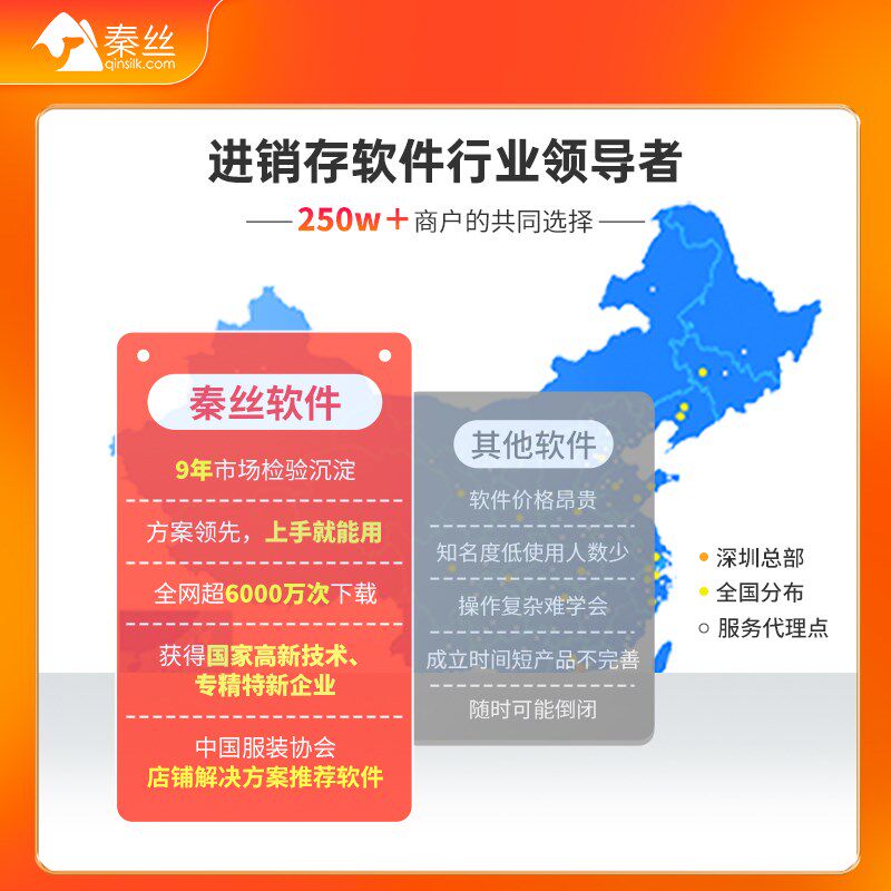 Fresh food supermarket electronic scale cash register Qin Si Business Tong purchase, sale and inventory system weighing collection