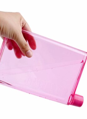 Cup Botlte Flat Water Bottle Bpa Free Clear Book水杯水壶