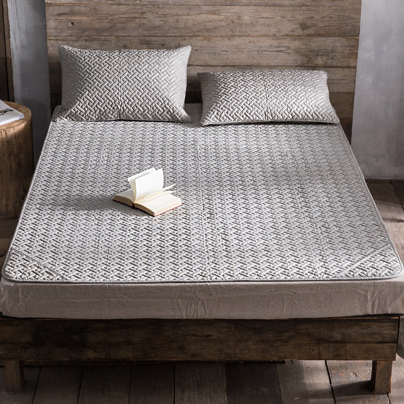 可水洗夏季单人人三件亚麻棉麻凉席1.5米1.8米可折叠席子软席,淘宝优惠券,粉丝福利购,淘宝优惠卷