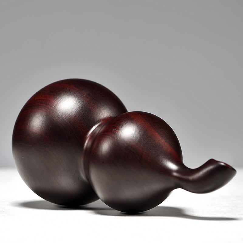 黑檀木雕葫芦实木质葫芦摆件客厅家居装饰玄关桌面摆设开业送礼品,淘宝优惠券,粉丝福利购,淘宝优惠卷