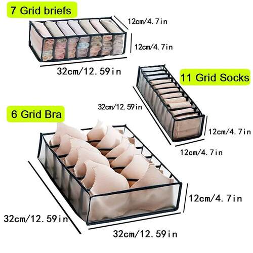 Clothes Organizer Jeans Pants Storage Box Wardrobe Drawer Or - 图2