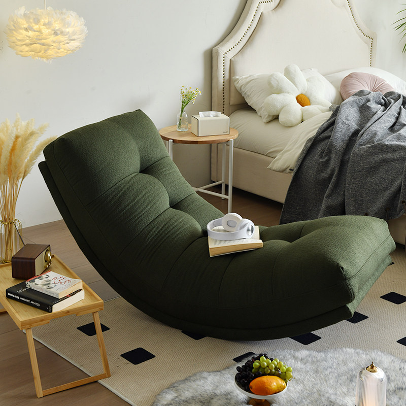 Kino月亮摇摇椅单人客厅懒人沙发可躺可睡家用休闲躺椅防水防污,淘宝优惠券,粉丝福利购,淘宝优惠卷