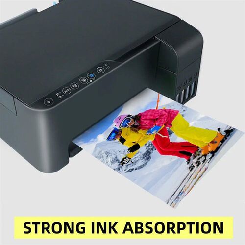 20 Sheets Inkjet Photo Paper 5R/ A4 Glossy Dye Ink Photograp - 图0