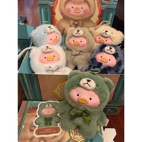 Lulu Pig Retro Teddy Toy Store Blind Box Figure Vinyl Face B - 图3