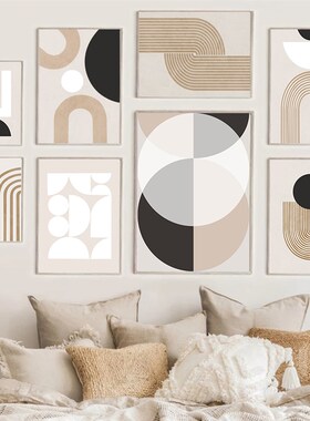 Minimalist Abstract Line Picture  Painting Wall Art Modern M