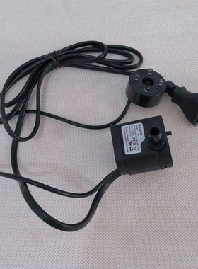 静音流水摆件水泵小功率循环假山喷泉盆景养鱼抽水泵鱼缸小型v