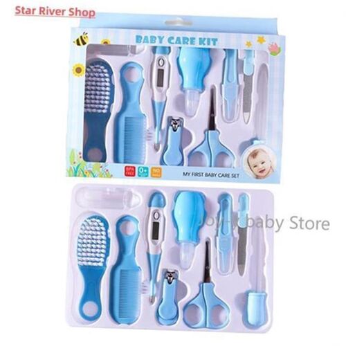 Baby Health Care Kit Newborn Nail Hair Thermometer Grooming - 图0