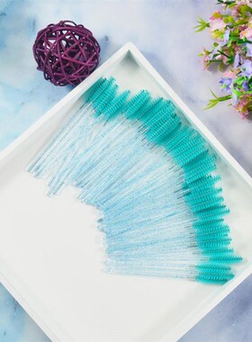 50 Pcs Makeup brushes Disposable Crystal Eyebrow brush Diamo