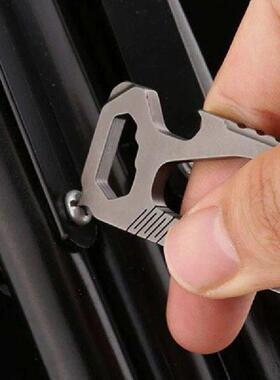 Multifunctional Mini Titanium Buckle Key Ring Car Buckle