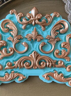 Relief Silicone Epoxy Resin Plaster Mould cake mold fondant