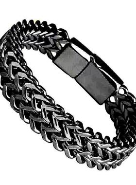Stainless Steel Braided Double Row Front and Rear Fish Scale