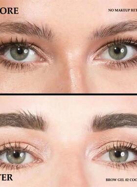 9 Colors Natural Volumizing Eyebrow Dye Cream Waterproof Las