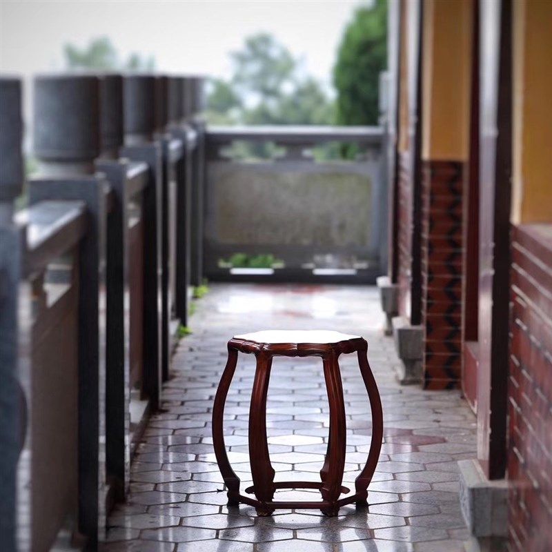 老挝大红酸枝海棠凳圆鼓凳实木交趾黄檀血檀椅凳茶室鼓墩红木家具,淘宝优惠券,粉丝福利购,淘宝优惠卷