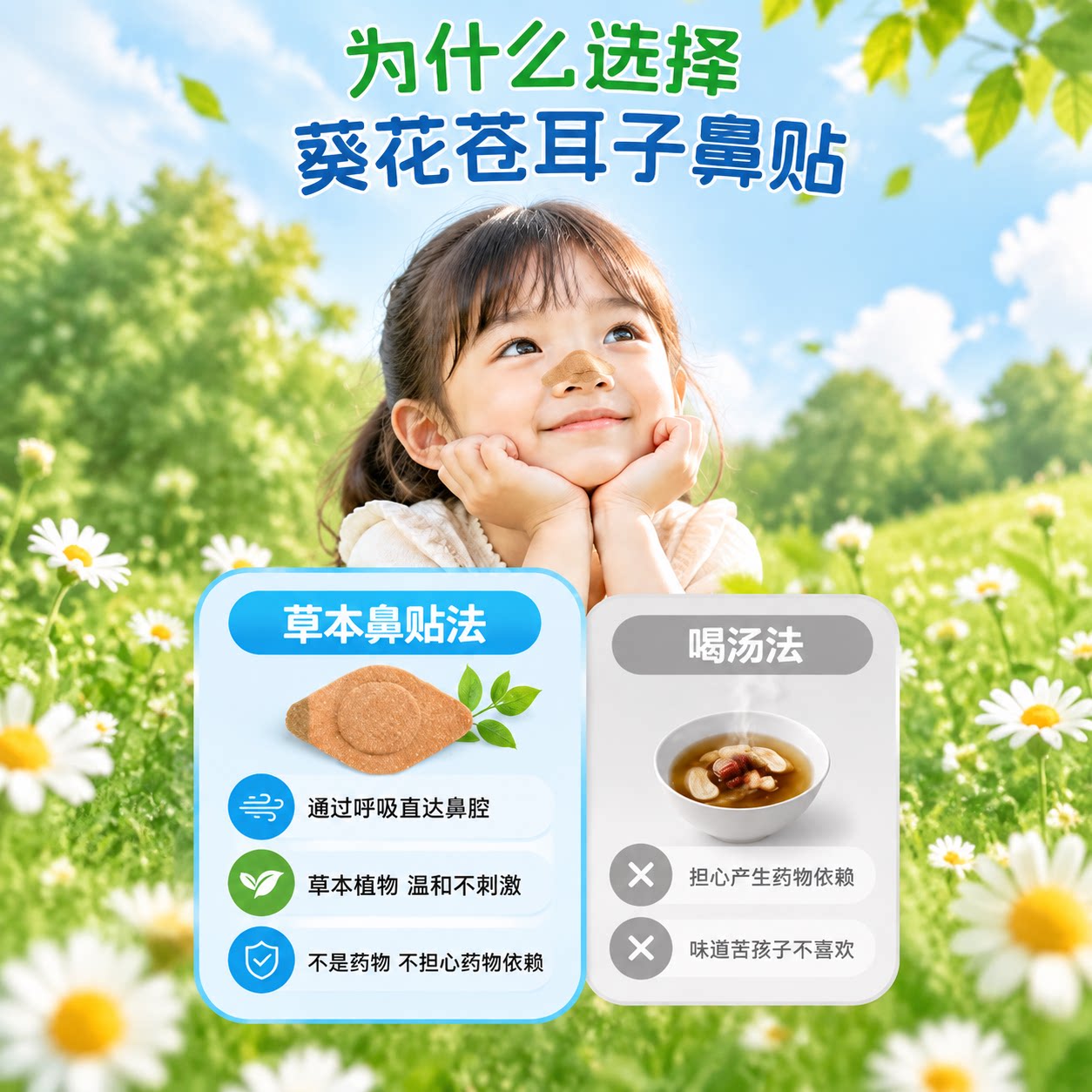 葵花苍耳子鼻舒贴12贴