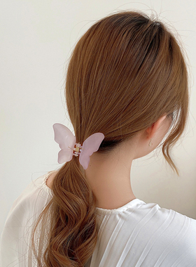 Butterfly Hair Clips For Women Acetate Geometric Crabs