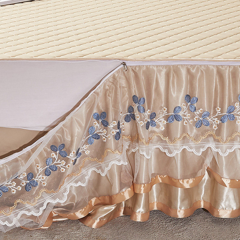 泰国天然乳胶凉席三件可机洗1.5m床罩席子1.8m夏季床裙冰丝席2m,淘宝优惠券,粉丝福利购,淘宝优惠卷