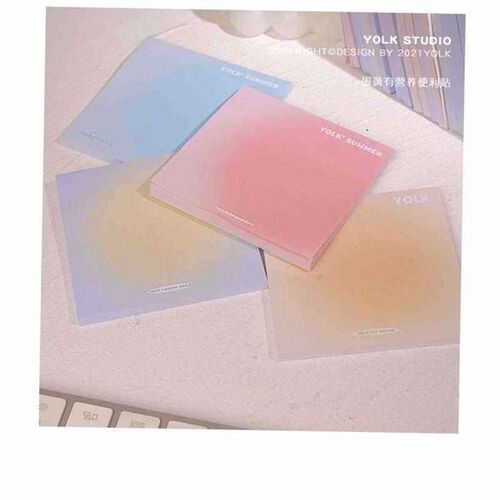 Oil painting sticky notes artistic little fresh note paper N - 图0