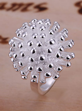 Dropshipping R001 Silver Plated Rings For Women Wedding