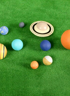 Simulation The Solar System Figurine Cosmic Planet Universe