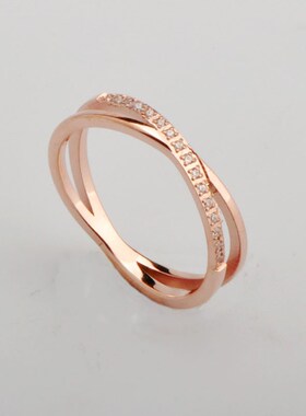 Japanese simple temperament X cross oblique section diamond