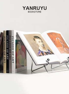 毕加索画集英文艺术画册书房抽象装饰画桌面摆件PICASSO OF ART书